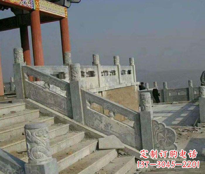 福建园林景观仿古石雕栏板