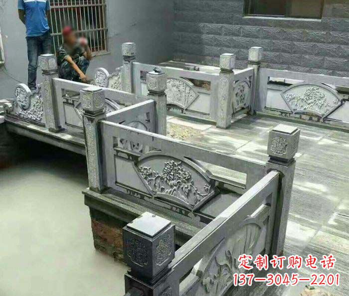 福建园林景观仿古石浮雕栏板 (4)