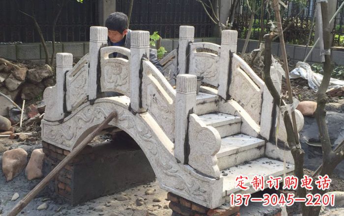 福建园林小型石拱桥 (2)