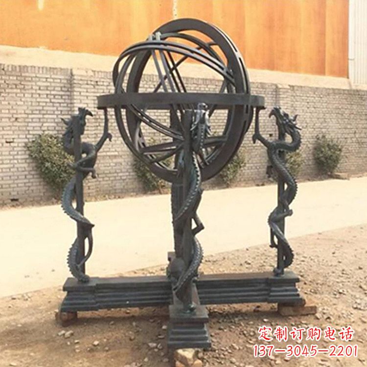 福建张衡天体仪浑天仪雕塑摆件