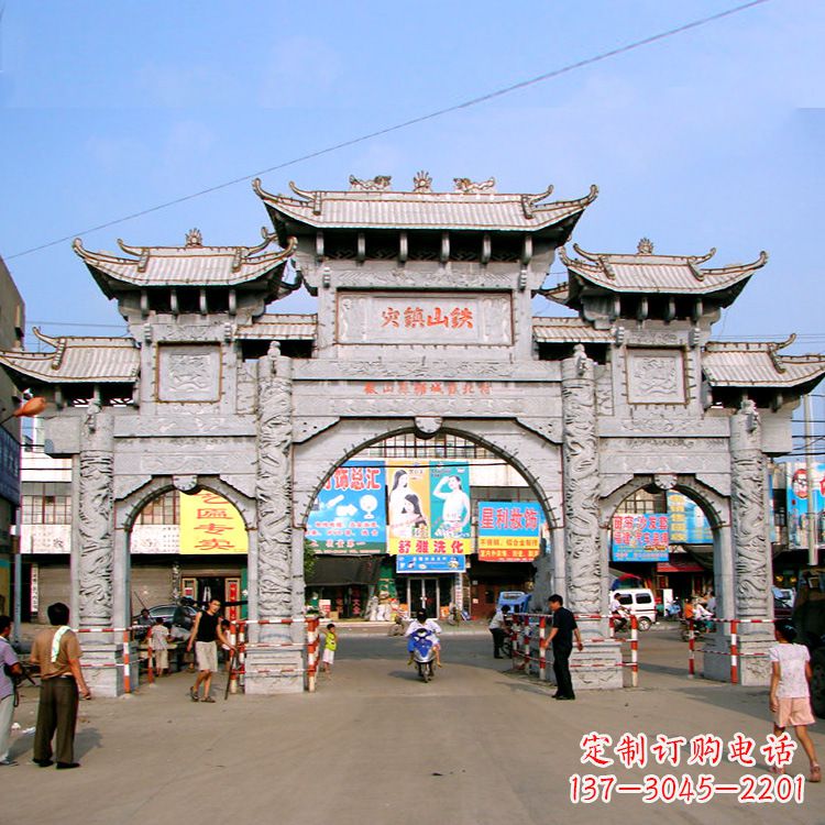 福建张艺石雕牌坊