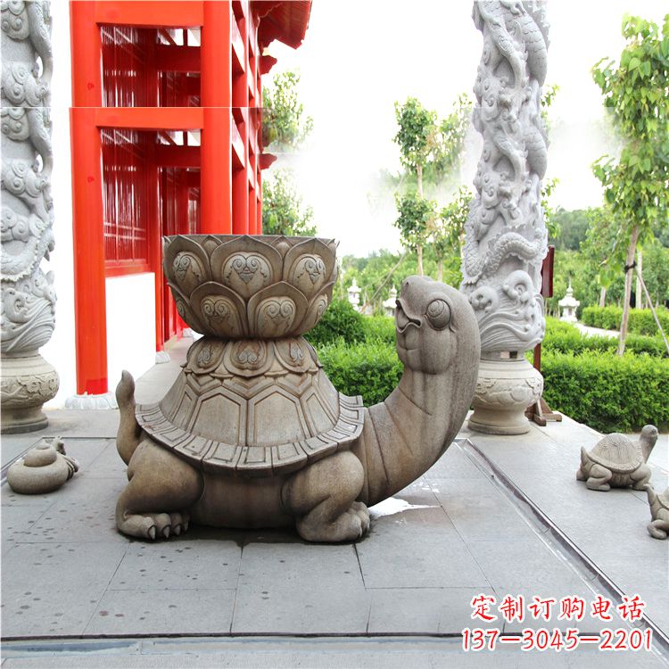 福建长寿龟乌龟石雕