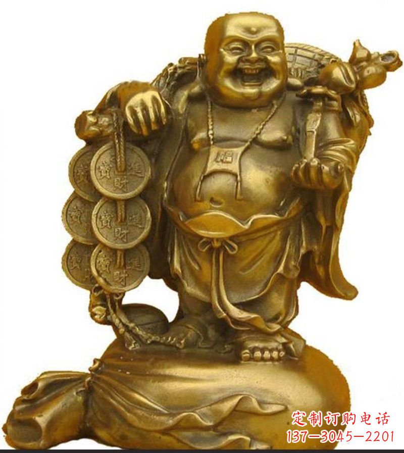 福建招财弥勒佛铜雕