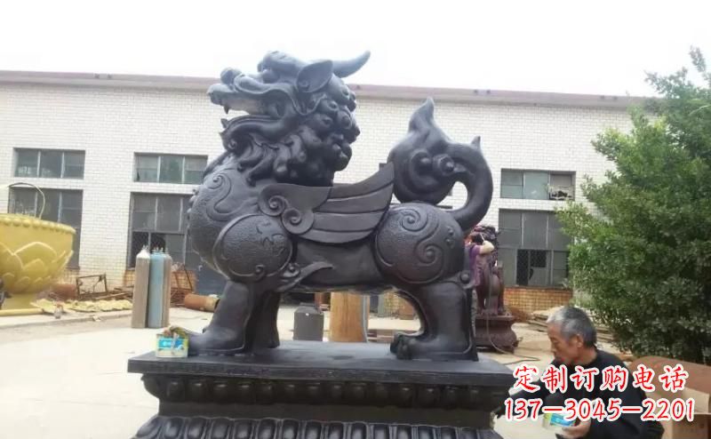 福建招财神兽貔貅铜雕