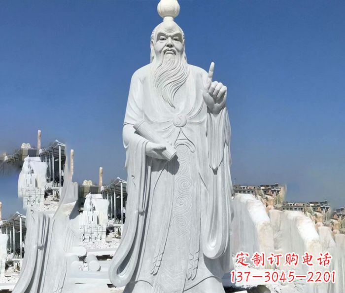 福建中国春秋时代思想家老子石雕