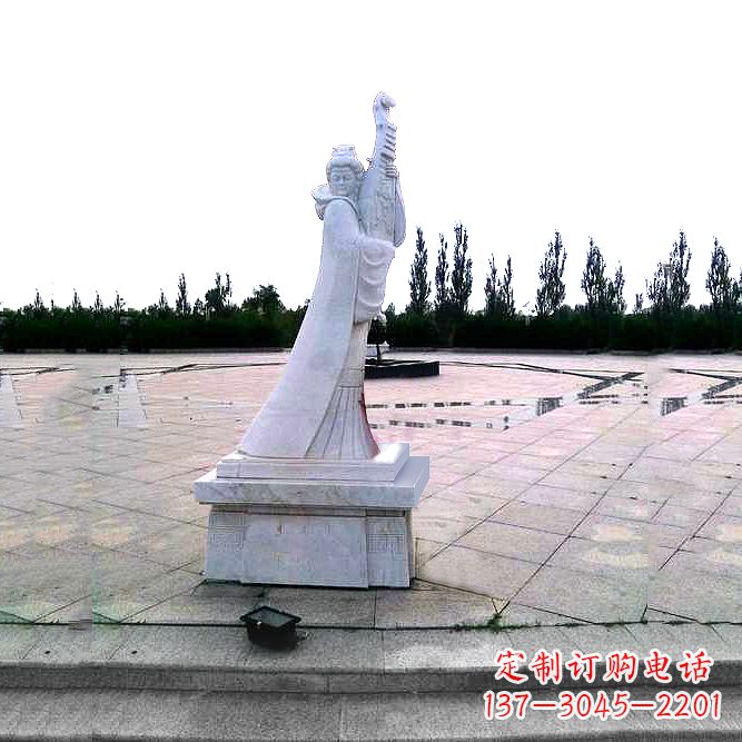 福建中国古代四大美女之王昭君广场石雕塑