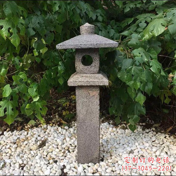福建中式复古园林石灯