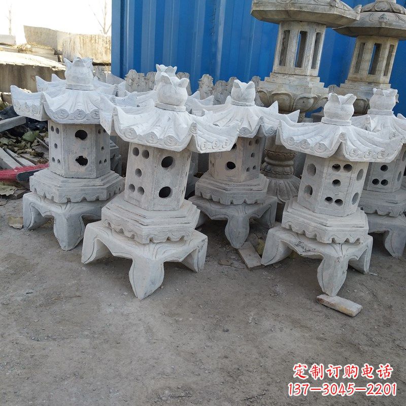 福建中式古代石灯笼
