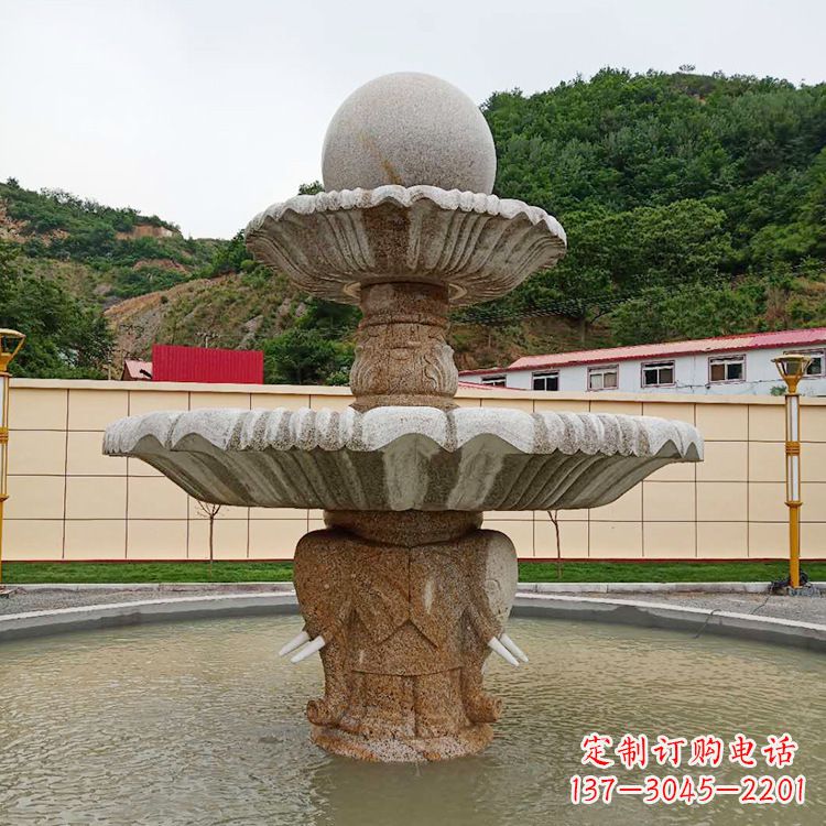 福建中式喷泉石雕