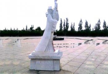 福建中国古代四大美女之王昭君广场石雕塑