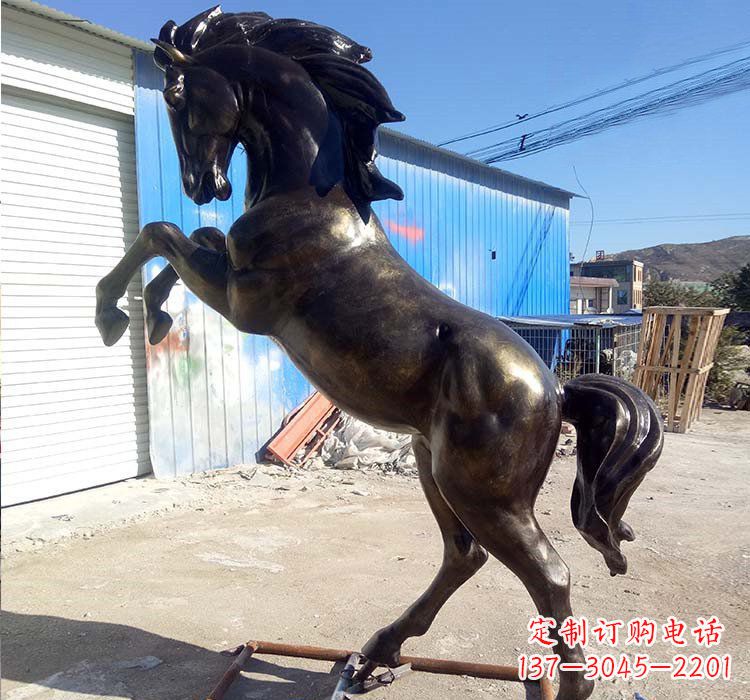 福建铸铜立马