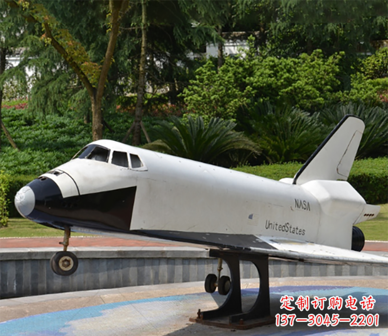福建不锈钢飞机雕塑造型