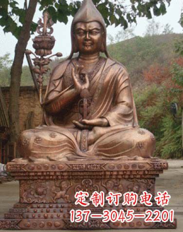 福建紫铜佛像雕塑