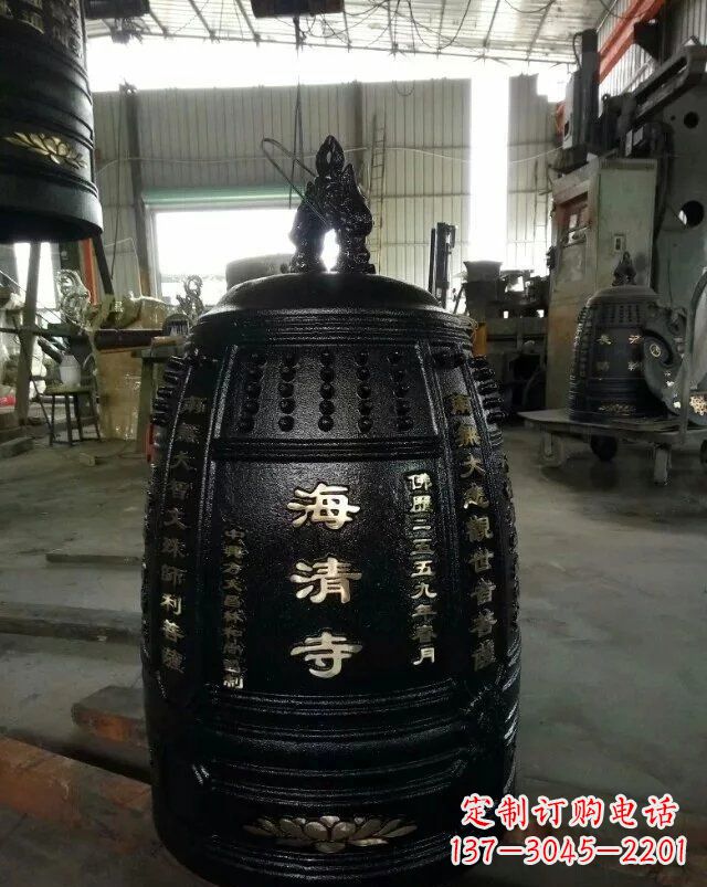 福建宗教庙宇铸铜钟