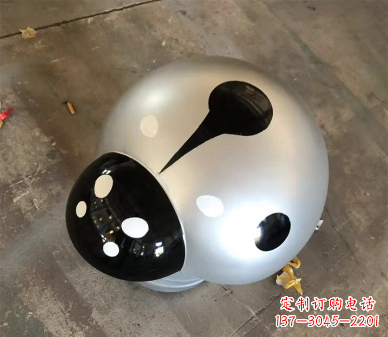 福建瓢虫雕塑不锈钢